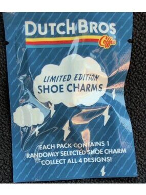 Dutch Bros Limited Edition Mystery Shoe Charm New Unopened